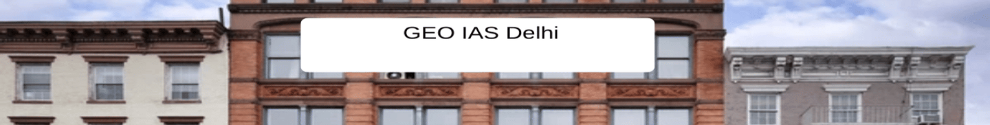 GEO IAS  Delhi: Courses & Fees